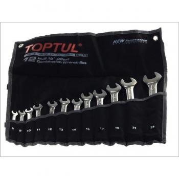 Accessoires de fixation TOPTUL : Vis + Clés (12 pièces)