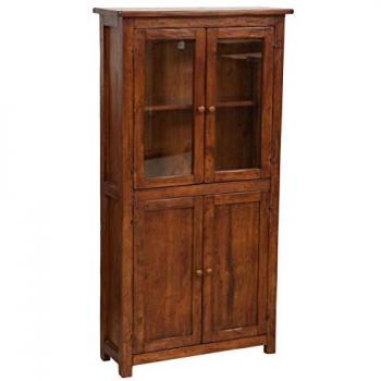 BISCOTTINI Solid Wood Linden Showcase