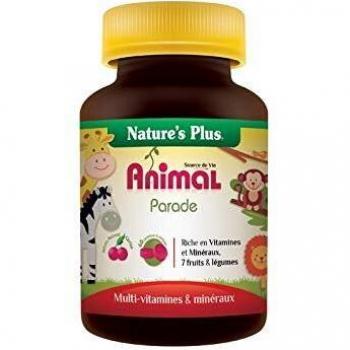 NATURESPLUS SOURCE VIE ENFANT ANIMAL PARADE CERISE GUMMIES 30
