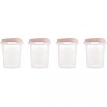 Miniland Set contenitori ermetici blush 250ml