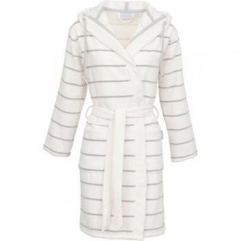 Carl Ross Damen-Bademantel (Model 246310) – Kurzform, Kapuze, Gürtel, 1 Stück