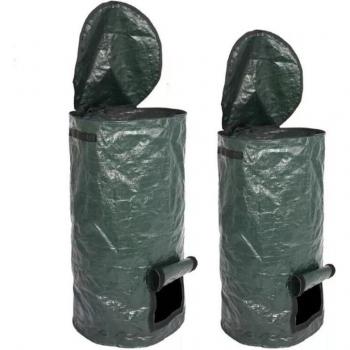 Reusable Yard Waste Bin with Lid