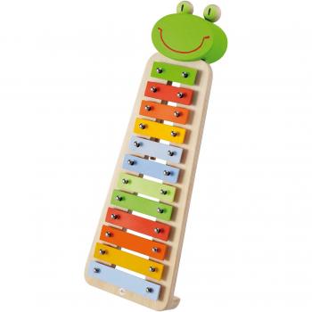 Trudi Sevi Xylophone Grenouille Métal