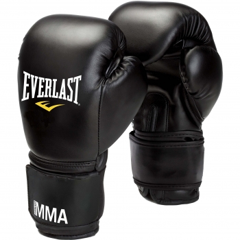 Schwarze Everlast Muay Thai Training Gloves – Erwachsene – 16 – Modell 7550 – 0573200304