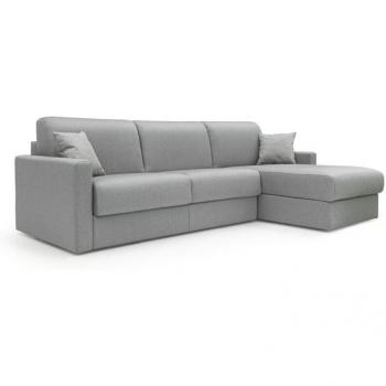 Chris Divano Letto Angolare T13 5 Posti 268 cm Sinistro Grigio Impermeabile