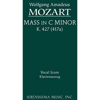 Mass in C minor, K. 427: Vocal score