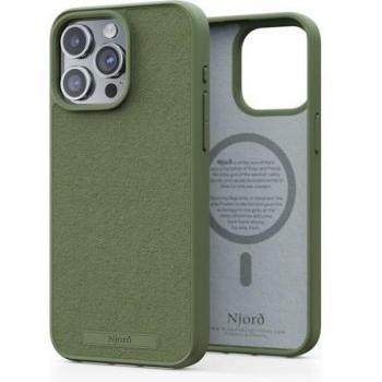 MagSafe Verde Njord Suede Cover per iPhone 15 Pro Max