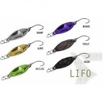 Cuillère ondulante Delphin LIFO 2.5g Truite Gris