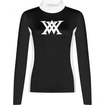 Sudadera Polar de Golf Cuello Redondo Mujer Manga Larga Blanca, Ideal para Otoño e Invierno