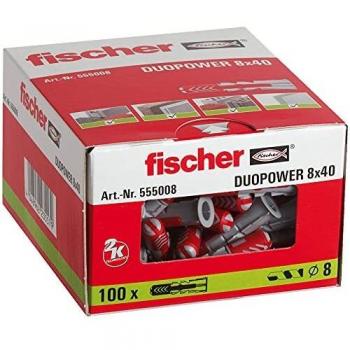 Fischer Universal Wall Plug Duopower Strong Hold Nylon High Performance Pack
