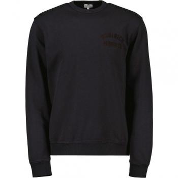 Cotone Nera Felpa Uomo Woolrich L