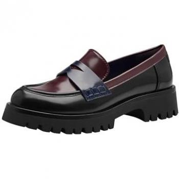 Scarpe Donna Merlot Tamaris Loafers Rosso