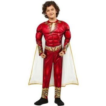 Shazam Boys Polyester Superhero Suit M Red/Gold