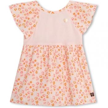 Bimatière Rose Carrement Beau Robe Évasée Fille 3A