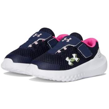 Under Armour Surge 4 Infant Running Shoes – Blue/White, UK 9.5K Girls