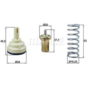 MAHLE ORIGINAL TX 181 105D Kühlthermostat