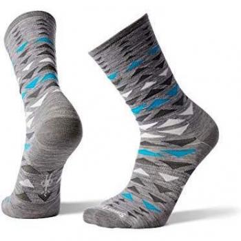 Calcetines para hombre Smartwool Burgee Crew, M, Gris claro