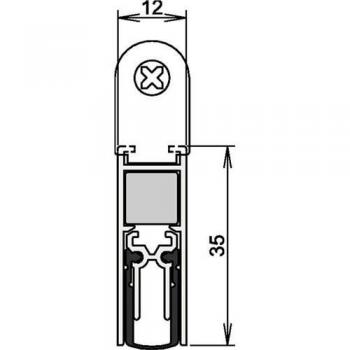 Athmer Türdichtungen Doppeldicht M-12/35 | Länge (mm): 1083