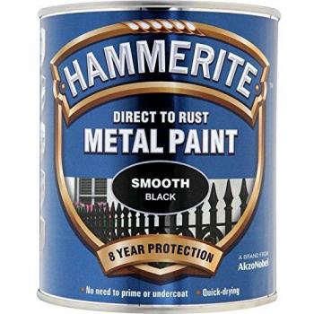 Hammerite Smooth Direct To Rust Metal Paint Quick Drying All Colours & Sizes