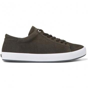 Sneakers Homme Camper Andratx Cuir Gris 42 avec Cordons