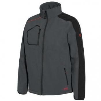 Sweat-shirt de Travail à Zip Longue Softshell Industrial Starter Issa Kind 04508B