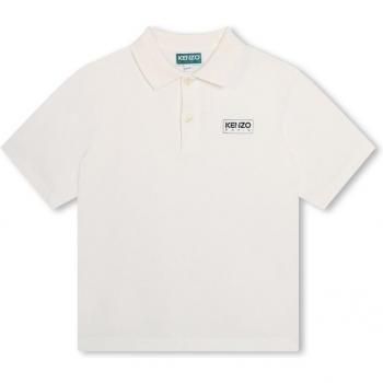 Polo Kenzo KIDS Blanc 3A
