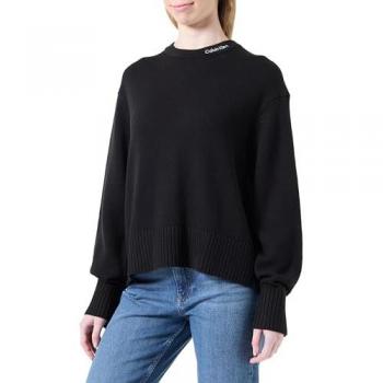 CK Jeans Frauenpullover “Logostickerei” – Größe M (38)