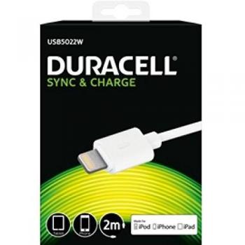 Cable Lightning Duracell 2m