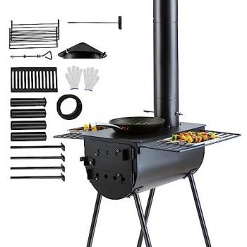 VEVOR 3m (49161 cm³) Hot Tent Furnace