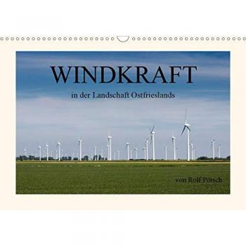 Windkraft in der Landschaft Ostfrieslands