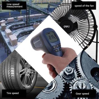 Photo Non-Contact Digital RPM Tachometer Tester 203C