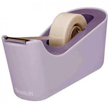 C18 Lavender Desktop Tape Dispenser with 19mm x 33m Scotch Magic Tape
