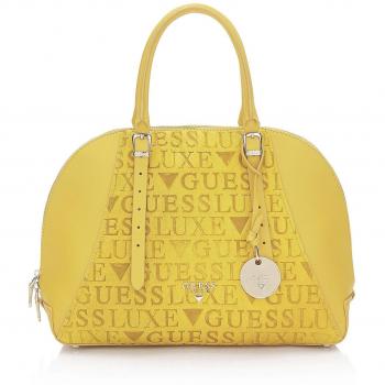 Lady Luxe Satchel Borsa di Pelle Guess