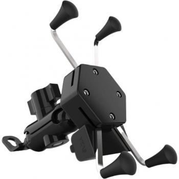 Chargeur Mobile Moto/X‑Type avec Support de Voiture