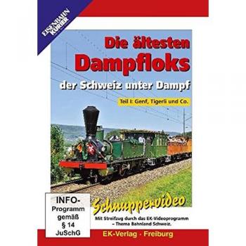 Die ältesten Dampfloks der Schweiz unter Dampf Teil 1: Genf, Tigerli und Co.