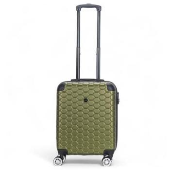 Infinity Green 20″ Lightweight 8‑Wheel Cabin Bag – Hard ABS Shell (Small)