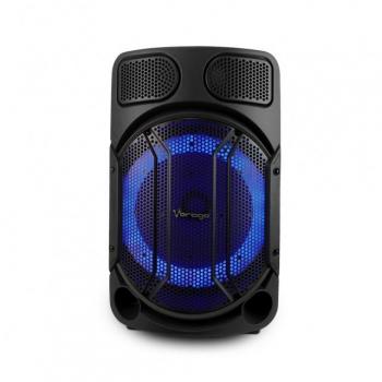 Bafle Portátil Vorago KSP-502 15 Bluetooth 80W con Radio FM y Micrófono