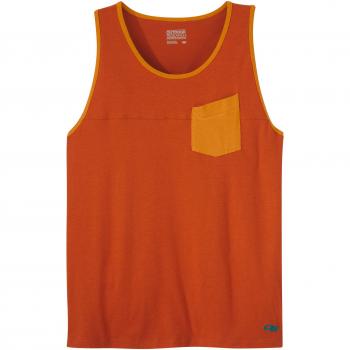 Outdoor Research Axis Tank für Männer – Rötlich-Braun, Small Size
