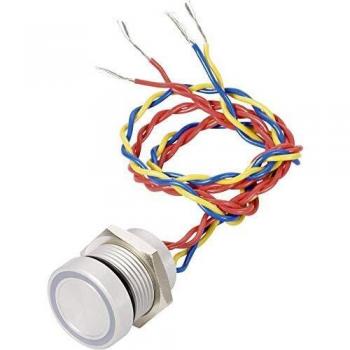 Pulsante piezoelettrico illuminato blu