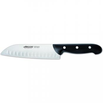 Arcos Serie Maitre Coltello Santoku Lama Acciaio Inox Nitrum 17 cm Manico Polipropilene Nero