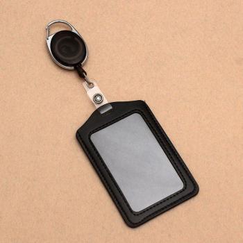 Retractable ID Card Holder