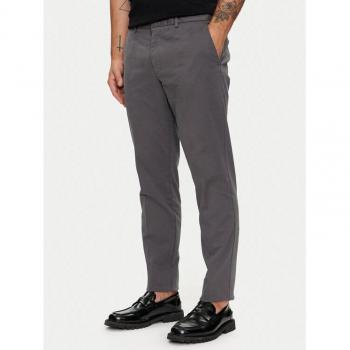 Hugo Gray Slim‑Fit Chino Pants – Size S