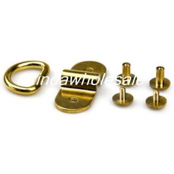 D Ring Square Buckle for Leather Arch Bridge Accessories 30006