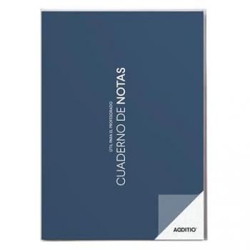 Cuaderno Azul Additio para Notas en Español – 21,5×30 cm