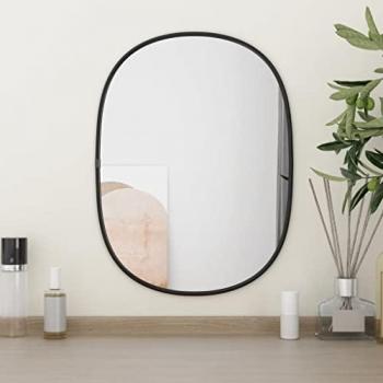 VidaXL Black Wall Mirror 40x30 cm