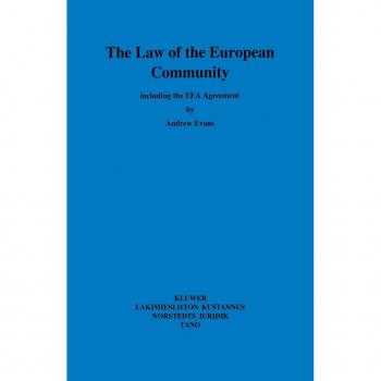 Law of the European Community: including the EEA Agreement