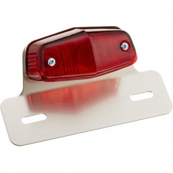 Rood Kijima Lucas Type S achterste verlichtingsunit 81 mm aluminium G18 12V 20W 20/20W