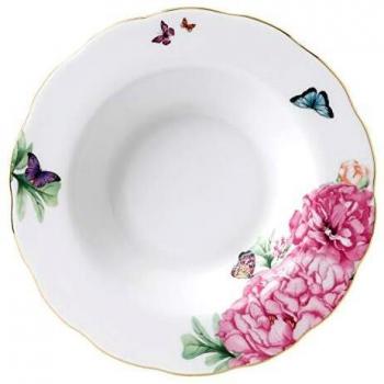 Miranda Kerr 24 cm White Fine Bone China Soup Plate – Royal Albert Friendship 40010649