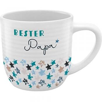 Sheepworld Tasse Tasse Kaffeetasse Teetasse 40cl Rillen Papa
