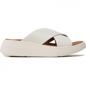 FitFlop F‑Mode Gripslepel Leer Cross Slides